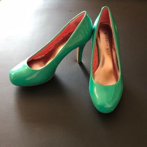Madden Girl Getta Pumps - Teal